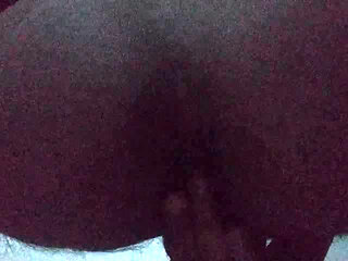 Big cock cum and fingering asshole