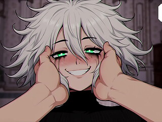 Haunted By Femboy #02 - Goth Femboy Will Like To See My Big White Cock