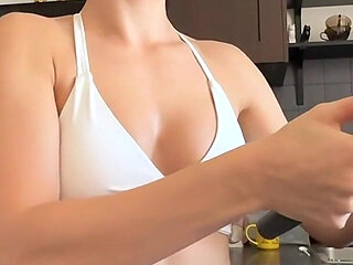 Cooking, Mukbang & Belly Button Tease