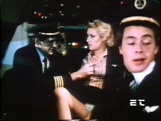 Airplane Pilot With Huge Cock Fucks And Cums On Asshole A Busty Milf Stewardess With Hairy Pussy - Keli Richards, Jerry Butler And Debi Diamond