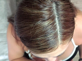 Latina MILF Roommate Fucks Cheating Before Boyfriend Arrives, Swallows Cum From Condom and Smears It on Tits