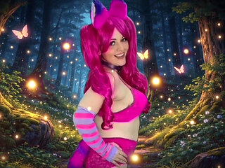 Grinley Gets Her Cream