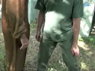 Fucked by funny  ber outdoor cruising