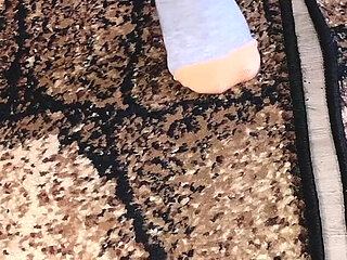 Foot Fetish Sneakers Sock and Bare Feet/sfw