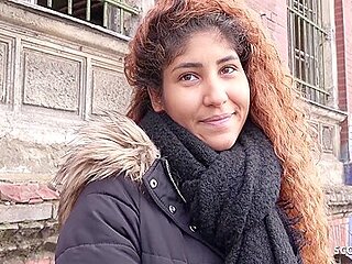 Brown Latina Talk To Fuck At Street Casting
