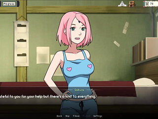 Naruto - Kunoichi Trainer v0.13 Part 27 Sakura Masturbating by Loveskysan69