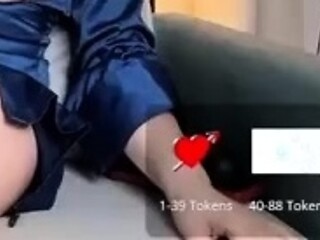 Solo webcam tranny masturbation