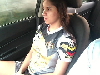 I masturbate in front of Uber driver.