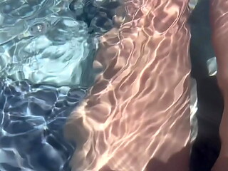 Artemisia Love pussy fingering session in the Jacuzzi POV