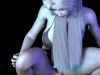 3D Cute Cosplay Slut Got Her Hairy Pussy Fucked so Hard