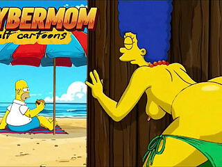 Top-10 Cheating Marge Simpson. Best Cartoon Compilation. Porn Parody Animation