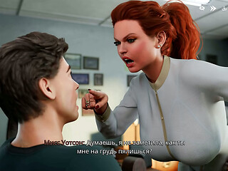 Game: FreshWomen, Episode 12 - Our university professor was very horny (russian voice)