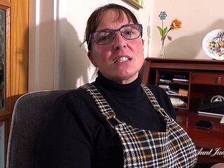 Aunt Judys XXX featuring bird's mature pov blowjob dirt