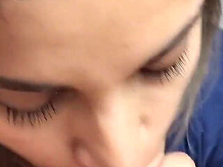 Amazing Blowjob. Cum Swallow