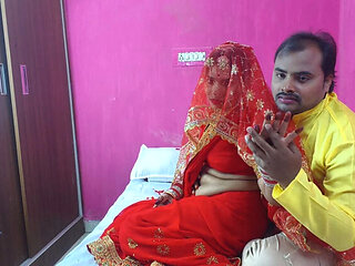 Sona Bhabhi Hot First Night - Newly Married Indian Couple Hardcore Sex & Romance