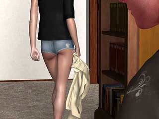 My Petite 19 Years Old Young Masturbates in Bathroom at Night