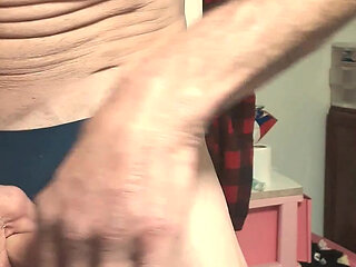 Crossdresser Michelle Found A pair Of Panties laying on laundry room floor ad