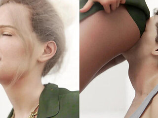 Neorm Licks Stepsister's Pussy and Squeezes Out Her Juices - Teen Big Ass POV