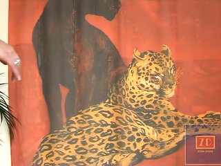 Hot Blonde Nikita Playing Dildo Vibrator in Her Pussy