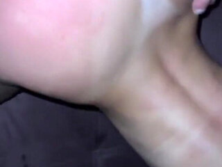 Juicy Ass of a Young Girl Gets on a Big Dick