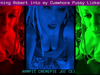 Shemale Version Turning Robert Into My Cumwhore Pussy Licker
