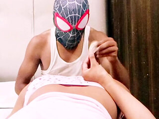 Hot fuck with my desi girlfriend in doggy style