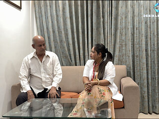 Doctor Aksha had sex while treating an elderly patient.