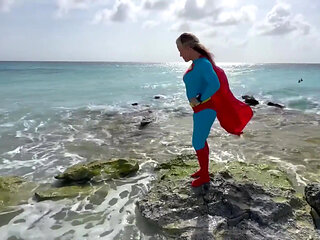 Supergirl Meets the Horniest Octopus in Bonaire