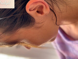 Lonely spanish girl in her bedroom