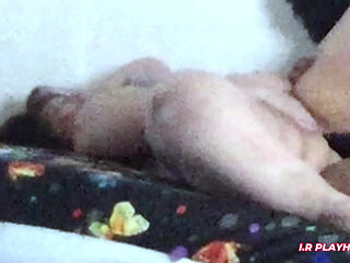 Wife Caught on Camera Fucking on Bed