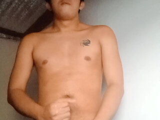 Young Asian Twink on cam fun with massive load of cum and cum play