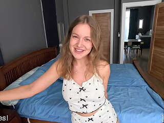 Cheated on My Wife with My New Neighbor. Cum on Her Huge Ass