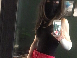 The masked crossdresser