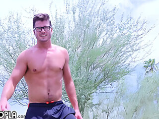 Clark Bates Jerks Off And Wants To Be Uncut