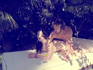 Brad Newman and Petra Blair's brunette xxx by ForPlay Films