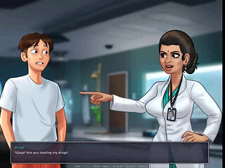 Summertime saga: sexy Indian desi doctor ep 165