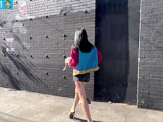 Petite Japanese Teen Lost In LA DeepThroat Blow Job Cowgirl Riding Homemade Facial CumShot! Asia Lee