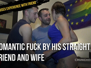 Romantik fucked by his straight friend and his wife