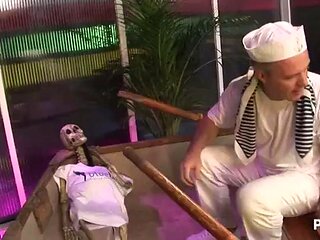 Anaya Leon Pirate: Blowjob, Doggy  Cowgirl Porn