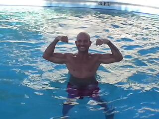 PLAYING IN THE POOL