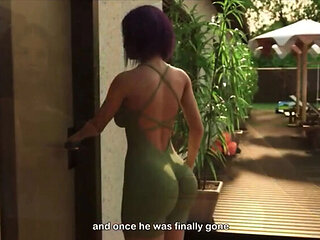 Captain Erogaming Temptation Ch.5 - Cheating Housewife Blowjob & Big Cock Teen Ass 3D Sex