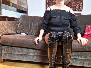 Two Big Dildos in One Muff - Part 1