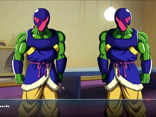 Epic dragon ball divine adventure featuring heavenly cleavage job