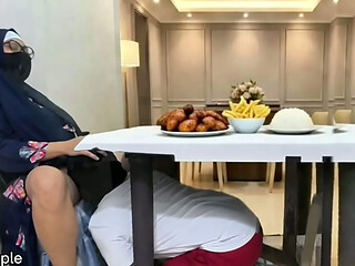 This is what happens when Muslim Widow Mom agree to have Dinner Date ends Sex on the first date