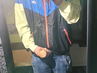 I Am Cumming a Big Load in Mirror