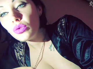 Purple kisses and licks