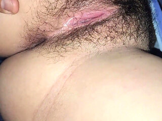 Amazing Stepdaughter Hairy Pussy