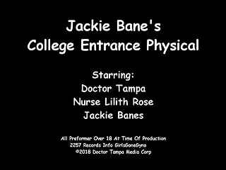 Tampa University Entrance Physical - Jackie Banes