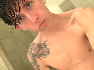 Taking a Toy in the Bathroom