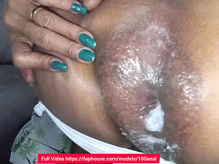 The MILF's little ass was left speechless from so much anal sex.